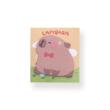 Capybara Sticky Notes - D - 30 Sheets - Stationery Pal