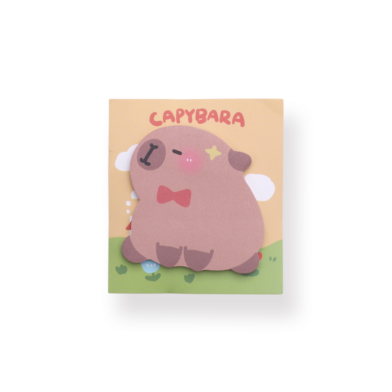 Capybara Sticky Notes - D - 30 Sheets - Stationery Pal