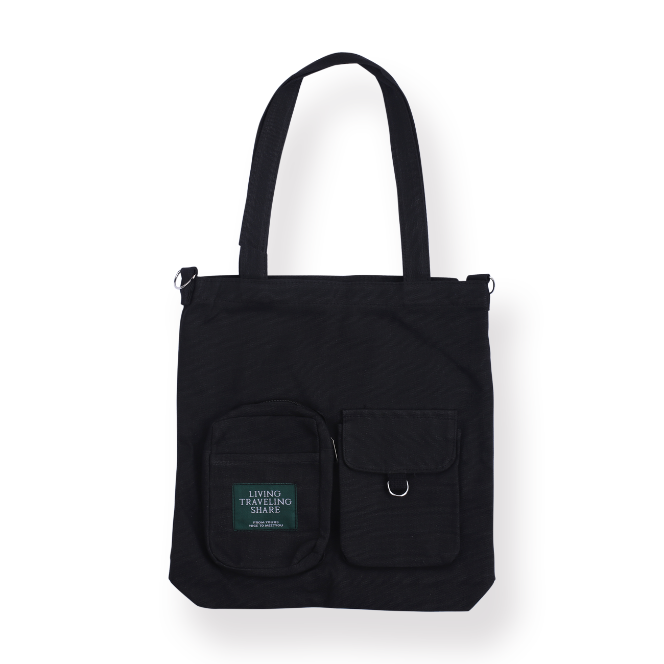 Campus Shoulder Bag - Black – Stationery Pal