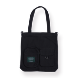 Campus Shoulder Bag - Black - Stationery Pal