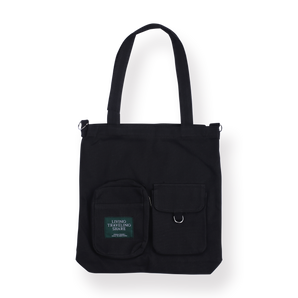 Campus Shoulder Bag - Black - Stationery Pal