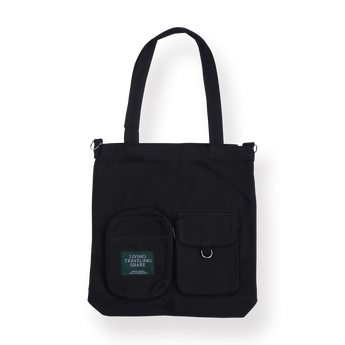 Campus Shoulder Bag - Black - Stationery Pal