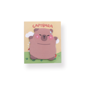 Capybara Sticky Notes - A - 30 Sheets - Stationery Pal