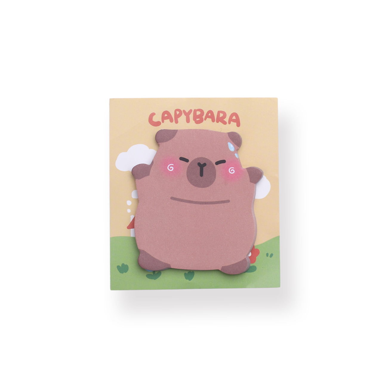 Capybara Sticky Notes - A - 30 Sheets - Stationery Pal