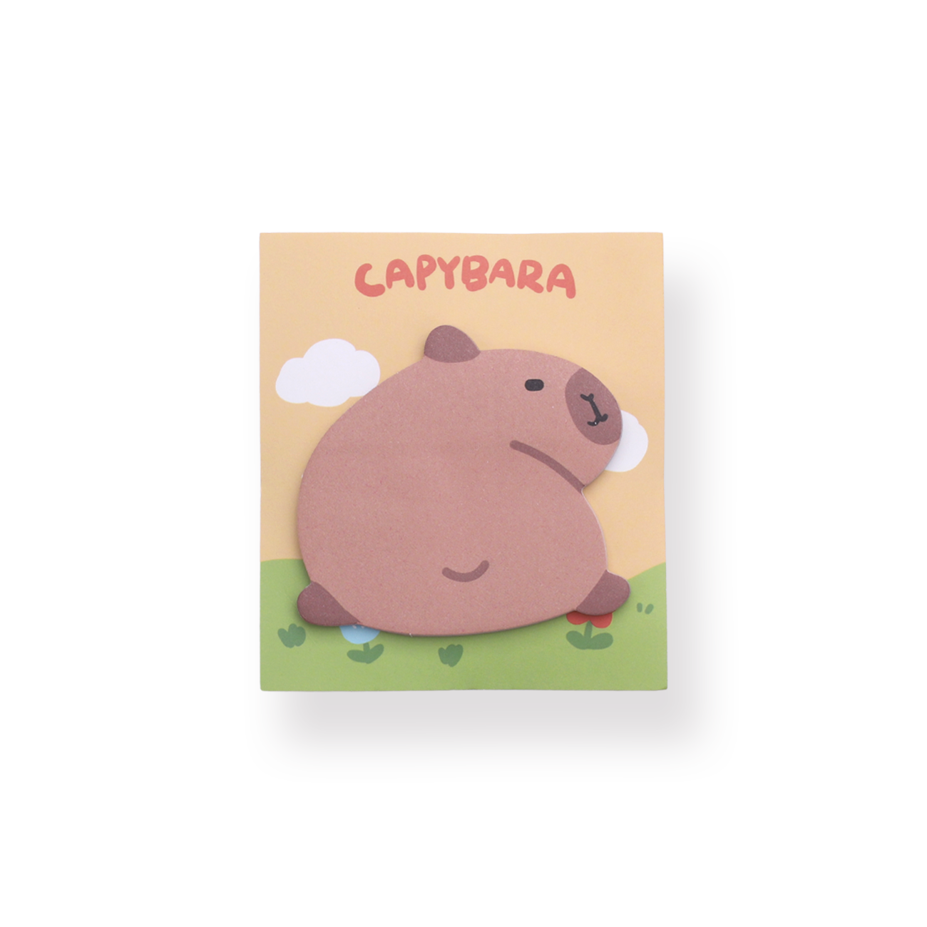 Capybara Sticky Notes - B - 30 Sheets - Stationery Pal