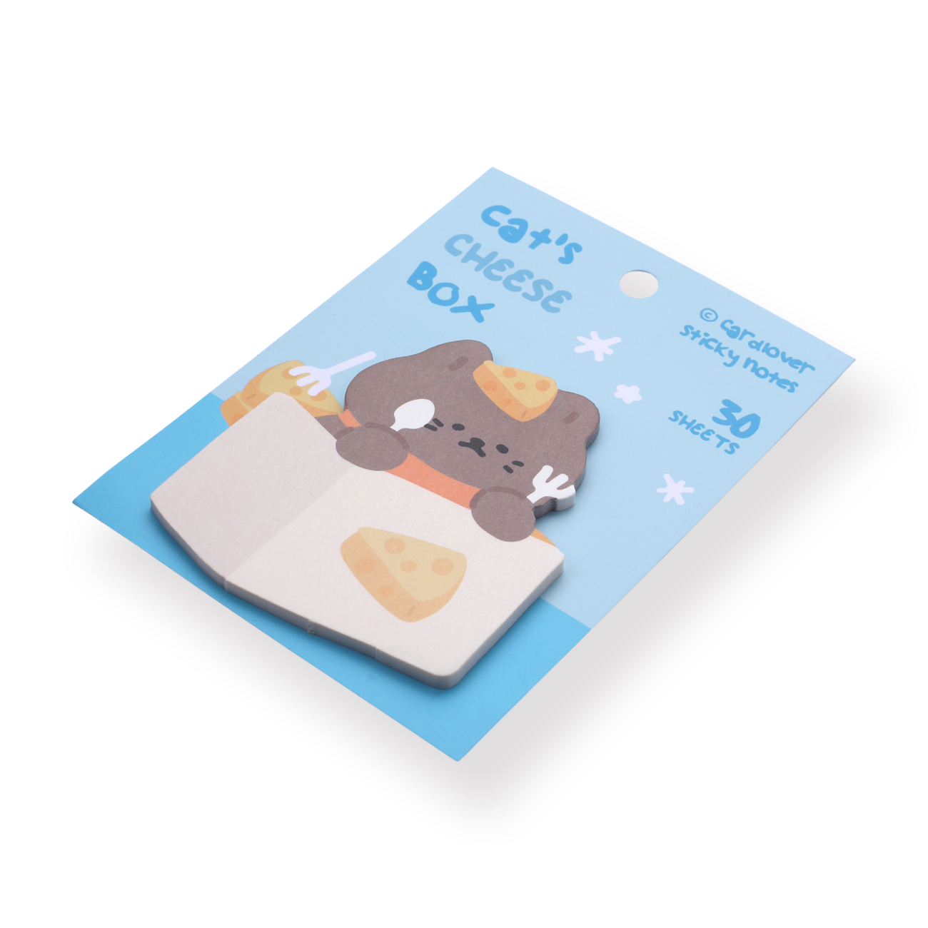 Cardlover Sticky Notes - Cat's Cheese Box - Stationery Pal