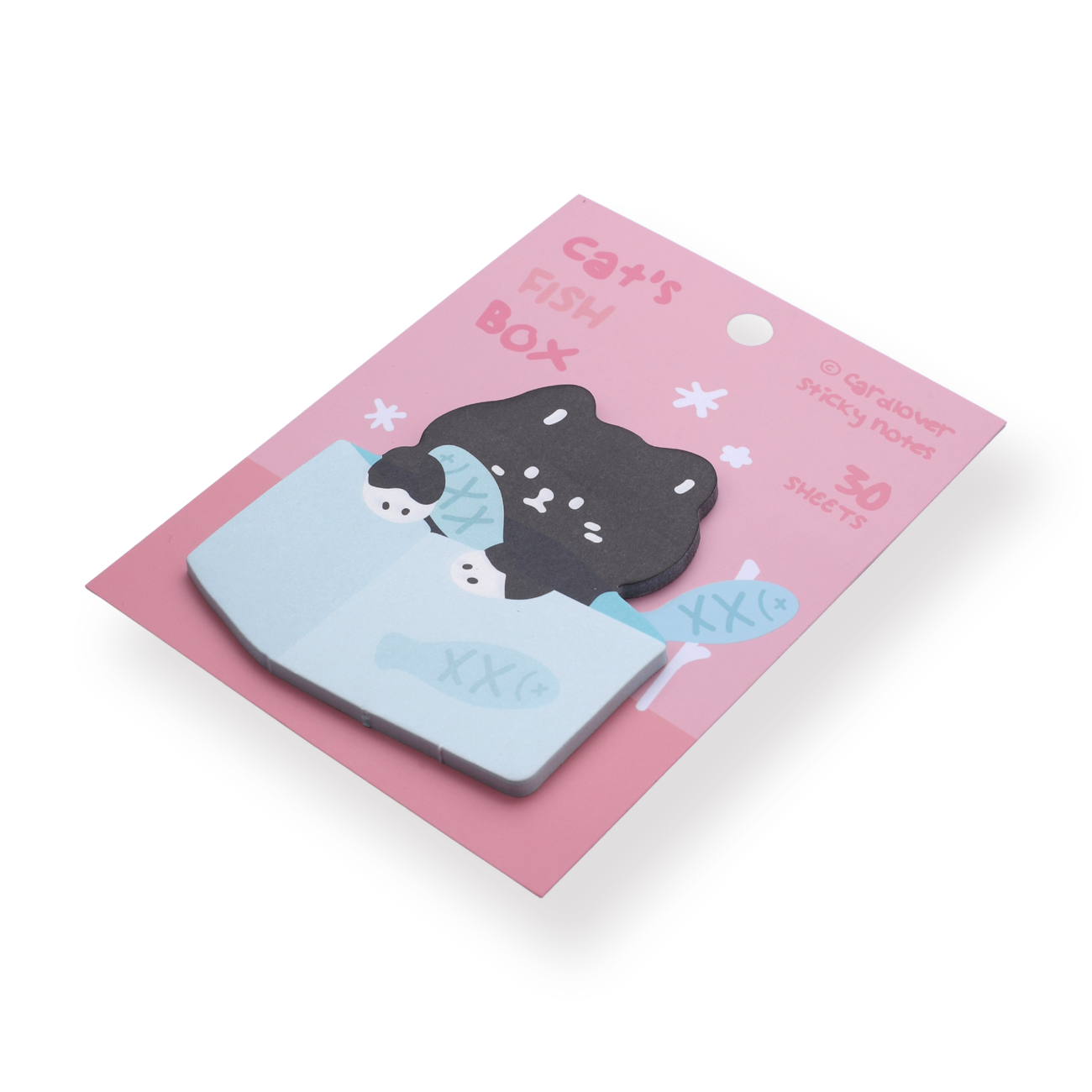 Cardlover Sticky Notes - Cat's Fish Box - Stationery Pal