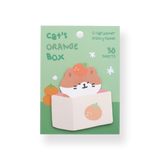 Cardlover Sticky Notes - Cat's Orange Box - Stationery Pal