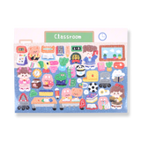 Cartoon Theme Sticker Pack - Classroom Diary - Stationery Pal