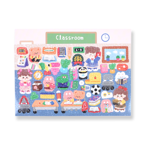 Cartoon Theme Sticker Pack - Classroom Diary - Stationery Pal