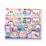 Cartoon Theme Sticker Pack - Classroom Diary - Stationery Pal