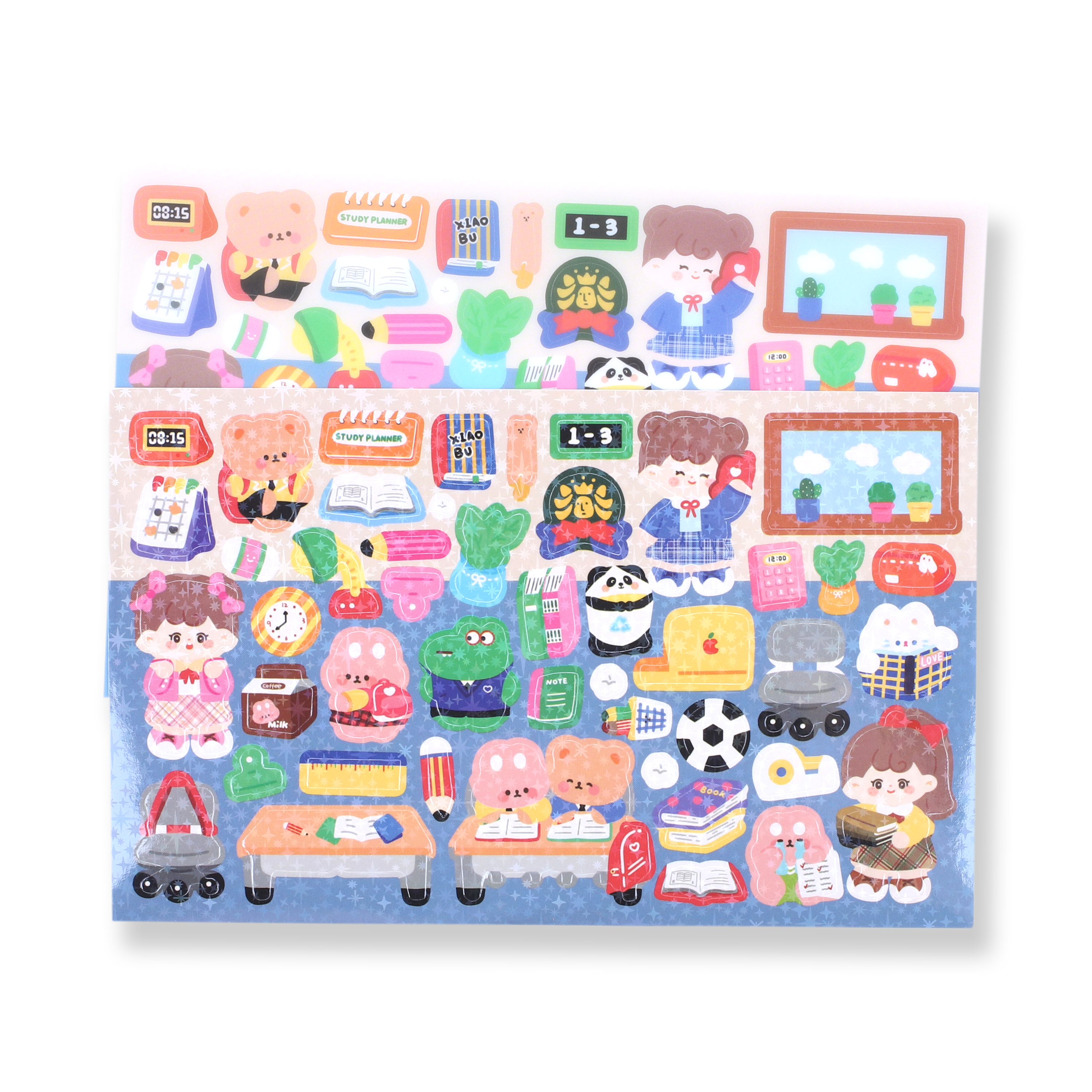 Cartoon Theme Sticker Pack - Classroom Diary