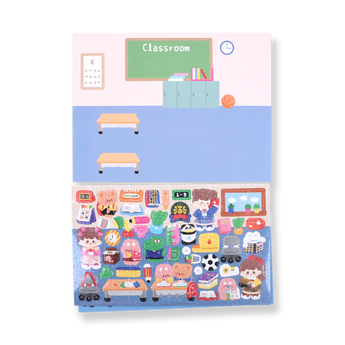 Cartoon Theme Sticker Pack - Classroom Diary - Stationery Pal