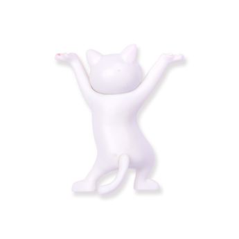 Cat AirPods Holder - White - Stationery Pal