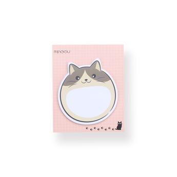 Cat Sticky Notes - Coffee cat - Stationery Pal