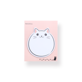 Cat Sticky Notes - White cat - Stationery Pal