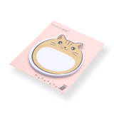 Cat Sticky Notes - Yellow cat - Stationery Pal