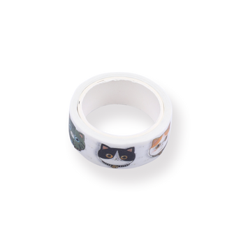 Cat Washi Tape - Cat Face - Stationery Pal