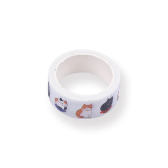 Cat Washi Tape - Portrait Cat - Stationery Pal