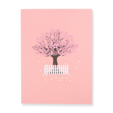 Cherry Blossom Tree Greeting Card - Stationery Pal