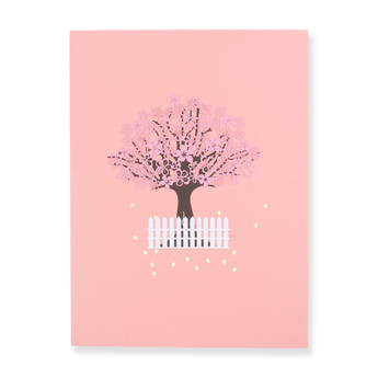 Cherry Blossom Tree Greeting Card - Stationery Pal