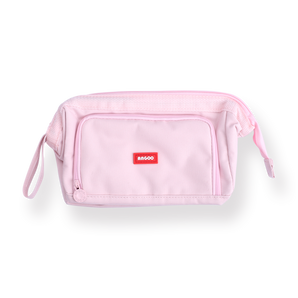 Classic Large Pencil Case - Pink - Stationery Pal