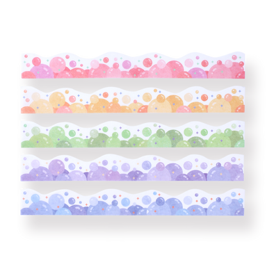 Colorful Decorative Sticker - Bubbles - Stationery Pal