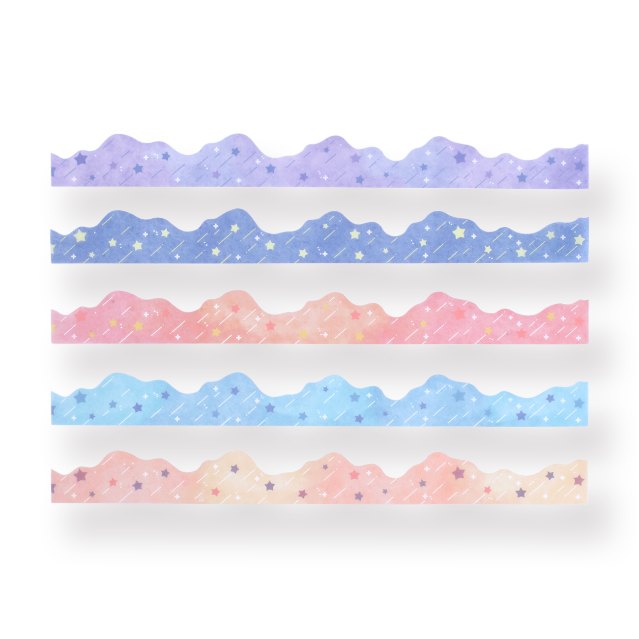 Colorful Decorative Sticker - Clouds - Stationery Pal