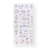 Colorful Tattoo Sticker - Cool Day - Stationery Pal