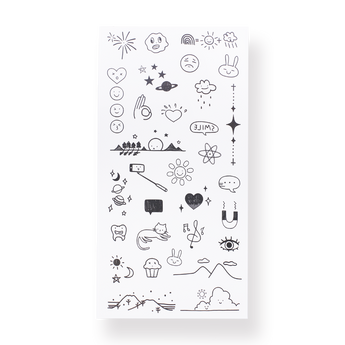 Colorful Tattoo Sticker - Moods - Stationery Pal