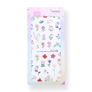 Colorful Tattoo Sticker - Plants - Stationery Pal