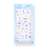 Colorful Tattoo Sticker - Weather - Stationery Pal