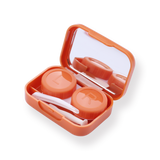 Contact Lens Case - Orange Bear - Stationery Pal