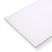 Corner Flipped Notebook White Transparent - A5 - Stationery Pal