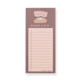 Couple Bear Memo Pad - Coffee - Stationery Pal