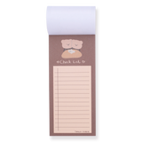 Couple Bear Memo Pad - Coffee - Stationery Pal