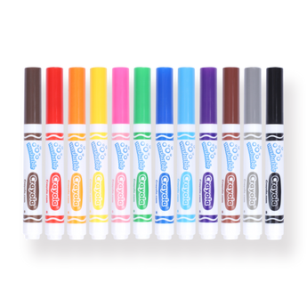 Crayola Washable Marker - Set of 12 - Stationery Pal