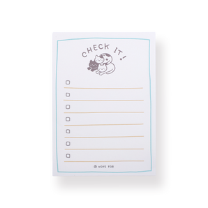 Cute Plan Memo Series - Check List Memo Pad - Stationery Pal