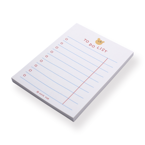 Cute Plan Memo Series - To Do List Memo Pad - Stationery Pal