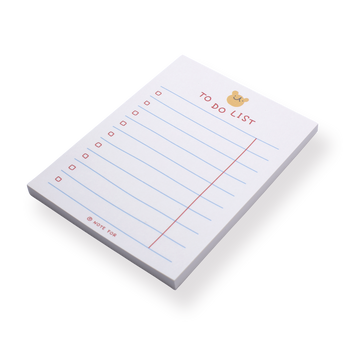 Cute Plan Memo Series - To Do List Memo Pad - Stationery Pal