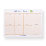 Cute Plan Memo Series - Weekly Plan Memo Pad - Stationery Pal