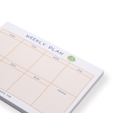 Cute Plan Memo Series - Weekly Plan Memo Pad - Stationery Pal