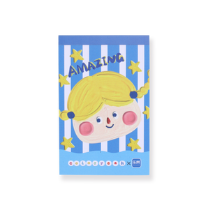 Cuttie Notepad - A7 - Blue - Stationery Pal