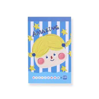 Cuttie Notepad - A7 - Blue - Stationery Pal