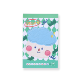 Cuttie Notepad - A7 - Green - Stationery Pal