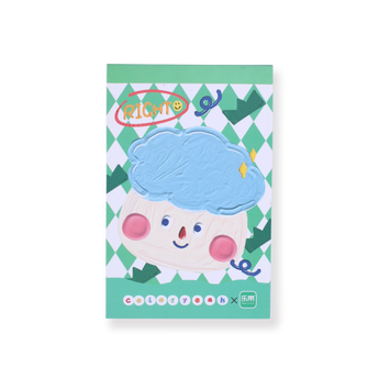 Cuttie Notepad - A7 - Green - Stationery Pal