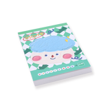 Cuttie Notepad - A7 - Green - Stationery Pal