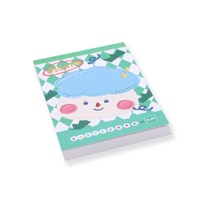 Cuttie Notepad - A7 - Green - Stationery Pal