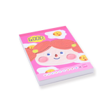 Cuttie Notepad - A7 - Pink - Stationery Pal