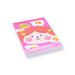 Cuttie Notepad - A7 - Pink - Stationery Pal